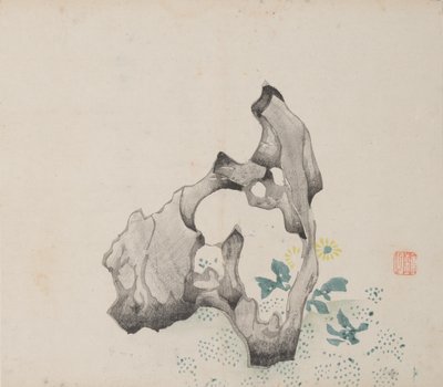 Pagina uit Shi Zhu Zhai door Unbekannt