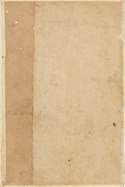 Pagina uit Verhalen van een Papegaai Tuti-nama: lege pagina, c. 1560 door Unbekannt