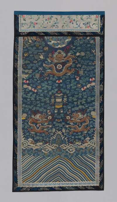 Paneel Meubelstof, China, Qing-dynastie 1644-1911 door Unbekannt