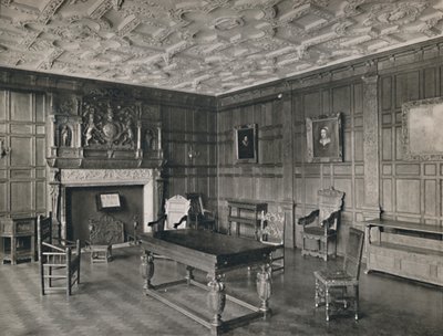 Paneelkamer uit het Oude Paleis, Bromley-By-Bow, 1927 door Unbekannt