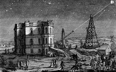Parijse Observatorium, Frankrijk, 1740 door Unbekannt