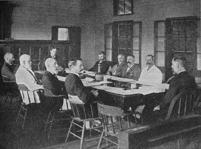 Parlementen van Britse overzeese dominions: de Wetgevende Raad van Fiji in zitting, 1909 door Unbekannt