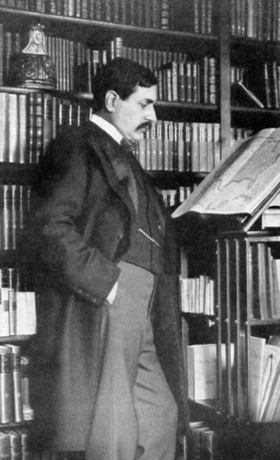 Paul Bourget, Franse romanschrijver en criticus, eind 19e-begin 20e eeuw door Unbekannt