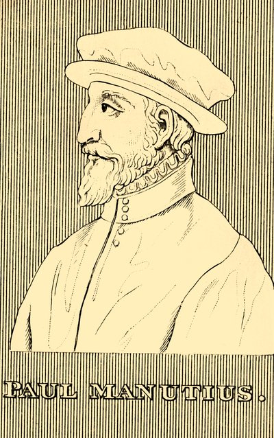 Paul Manutius, 1512-1574, 1830 door Unbekannt