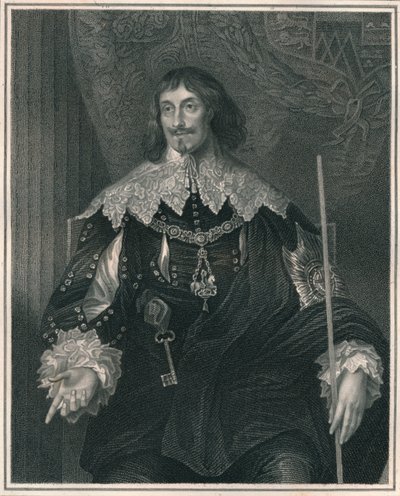 Philip Herbert, Graaf van Pembroke & Montgomery, ca. 1630s, vroeg-midden 19e eeuw door Unbekannt