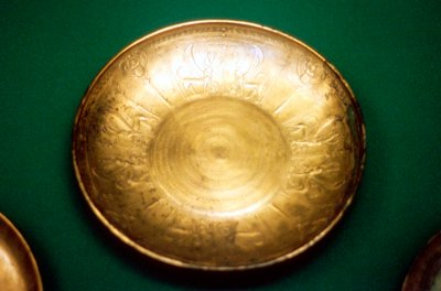 Fenicische bronzen schaal uit Nimrud, Assyrië, 8e eeuw v.Chr. door Unbekannt