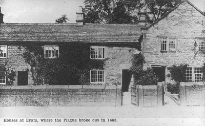 Pesthuisjes, Eyam, Derbyshire, 20e eeuw door Unbekannt