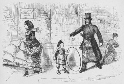 Politiecartoon in de Weekly, ca. 1859, 1938 door Unbekannt