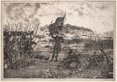 Pools-Russische oorlogsscène, 1831 door Unbekannt