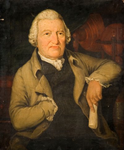 Portret van Dr. William Bache door Unbekannt