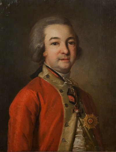 Portret van Alexander Khrapovitsky 1749-1801, Senator en auteur door Unbekannt