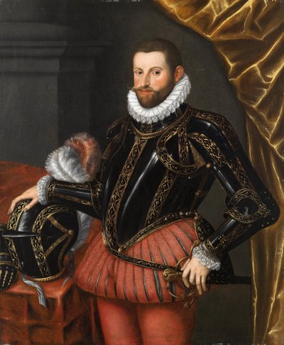 Portret van aartshertog Ernst van Oostenrijk 1553-1595, tweede helft van de 16e eeuw door Unbekannt