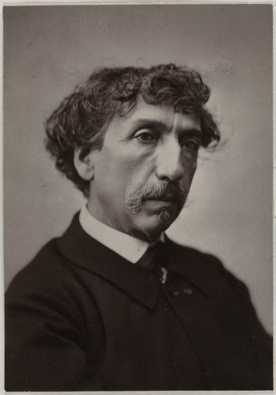 Portret van Charles Garnier door Unbekannt