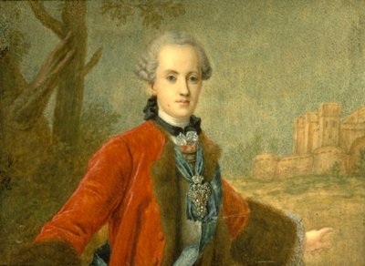 Portret van graaf Kirill Razumovsky 1728-1803, de laatste Hetman van Oekraïne, midden 18e eeuw door Unbekannt