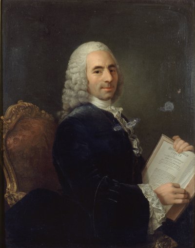 Portret van François Quesnay 1694-1774, 1743 door Unbekannt