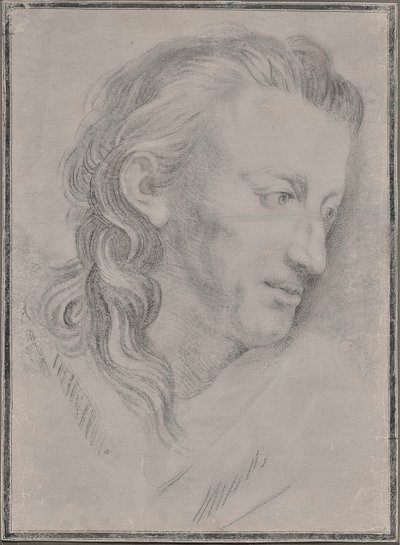 Portret van Friedrich von Schiller 1759-1805 door Unbekannt