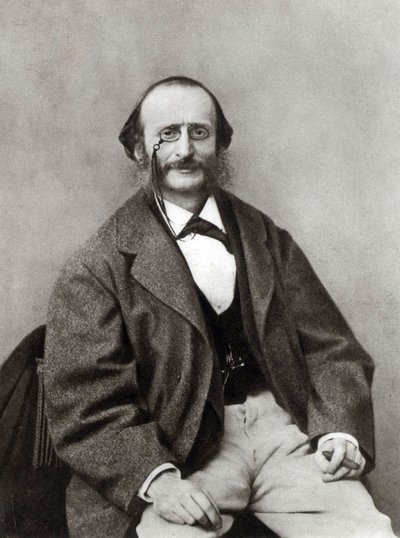 Portret van Jacques Offenbach door Unbekannt