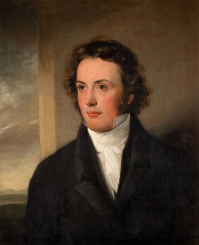 Portret van James Tibbetts Willmore 1800-63, 1830 door Unbekannt