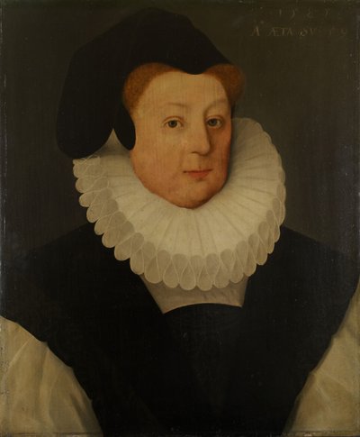 Portret van Katherine, Lady Gresley door Unbekannt