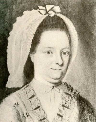 Portret van mevrouw Nathaniel Appleton, Jr., met een eigenaardige muts, 1784 door Unbekannt