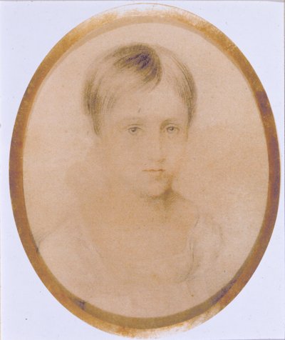 Portret van Natalia Goncharova, 1820s door Unbekannt