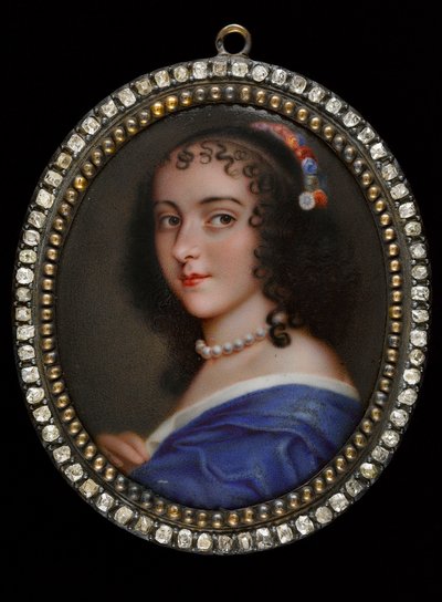 Portret van Ninon de Lenclos 1620-1705, begin 18e eeuw door Unbekannt