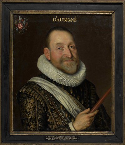 Portret van Théodore Agrippa, chevalier d