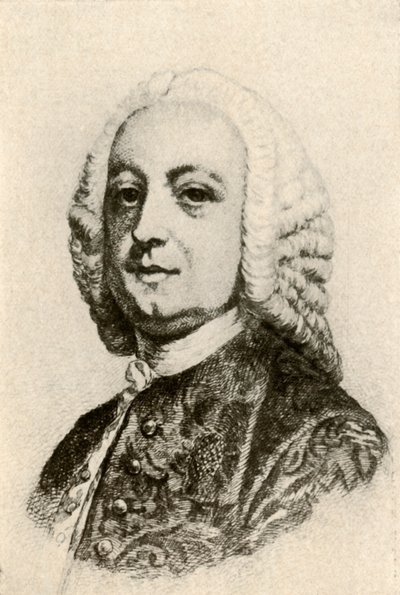 Portret van Thomas Penn, koloniale gouverneur, c1760, 1937 door Unbekannt