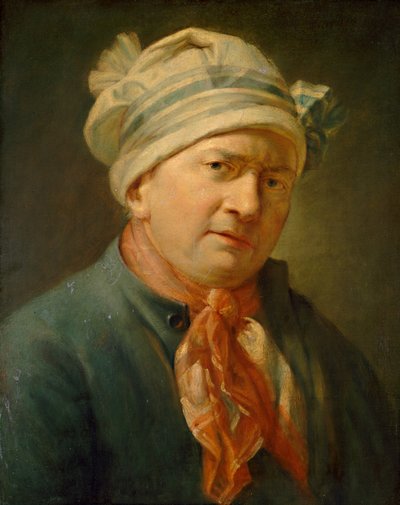 Portret van een man, 18e eeuw door Unbekannt