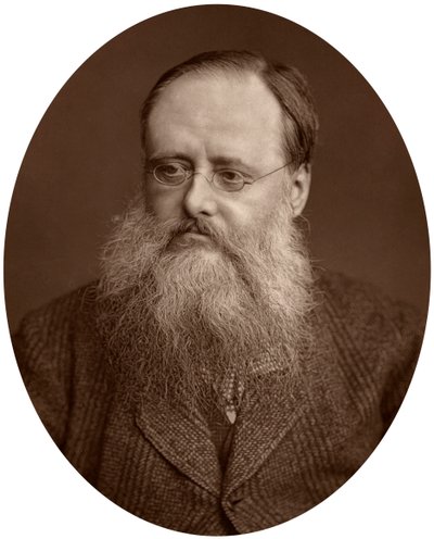 Portret van een oude man met een baard door Unbekannt