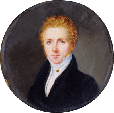Portret van de componist Vincenzo Bellini 1801-1835, c. 1830 door Unbekannt