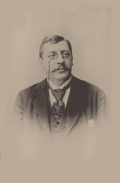 Portret van de dirigent en componist Felix Mottl 1856-1911 door Unbekannt