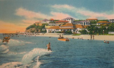 Pradomar Hotel. Strandclub en Landontwikkeling door Unbekannt