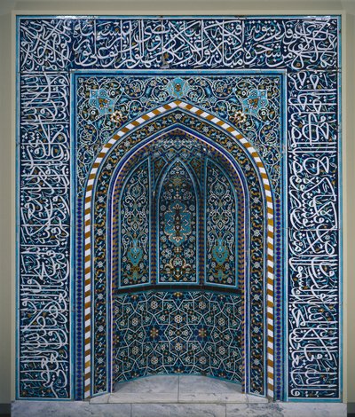 Gebedsnis Mihrab, begin 1600s door Unbekannt