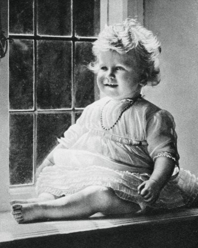 Prinses Elizabeth bij St Pauls Walden Bury, 1927, 1937 door Unbekannt