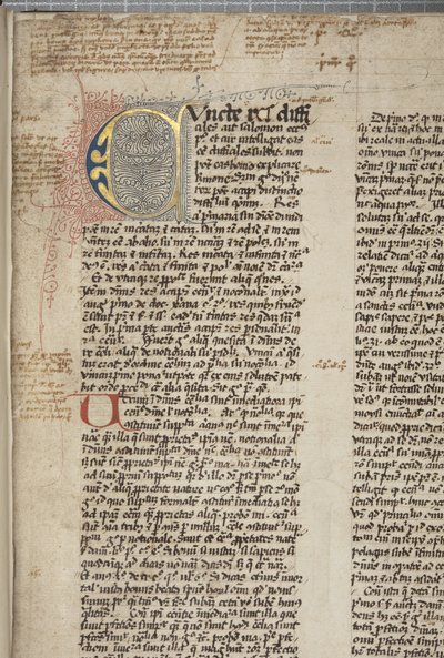 Quaestiones in quattuor libros Sententiarum et Quodlibeta door Nicholas van Lyra door Unbekannt