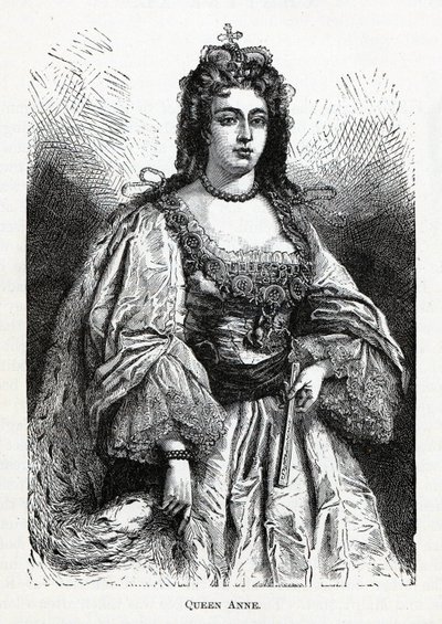 Koningin Anne, 1882 door Unbekannt