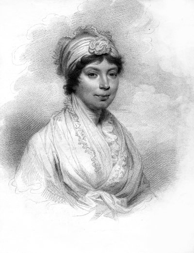 Koningin Charlotte, gemalin van George III van het Verenigd Koninkrijk door Unbekannt