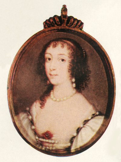 Koningin Henrietta Maria, ca. 1640-1643, 1947 door Unbekannt
