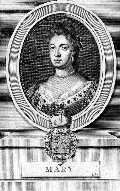 Koningin Maria II door Unbekannt