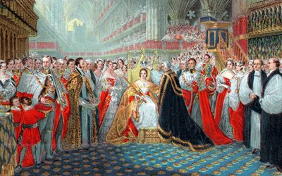 Kroning van koningin Victoria, 1837 door Unbekannt