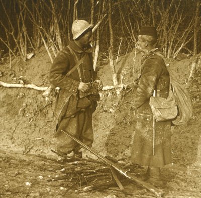 Terugkeer uit Verdun, Noord-Frankrijk, ca. 1914-ca. 1918 door Unbekannt