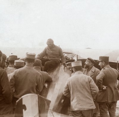 Terugkeer van een missie, c1914-c1918 door Unbekannt