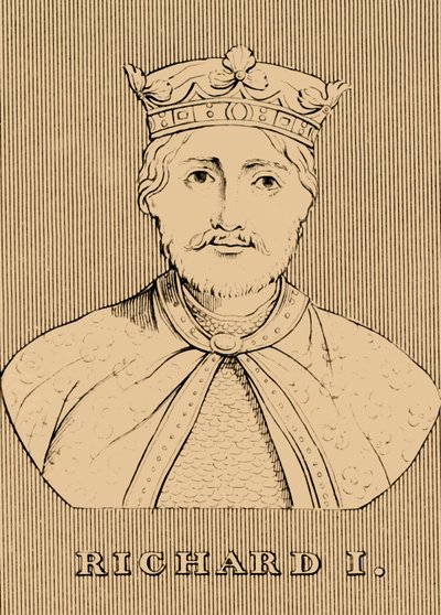 Richard I, 1157-1199, 1830 door Unbekannt