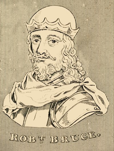 Robert Bruce, 1274-1329 door Unbekannt