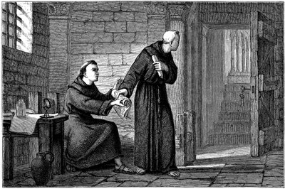Roger Bacon, Engelse experimentele wetenschapper, filosoof en franciscaner monnik door Unbekannt