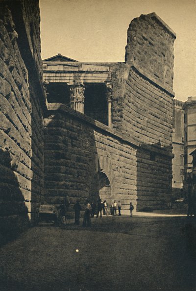 Roma - Muur van het Forum van Augustus door Unbekannt