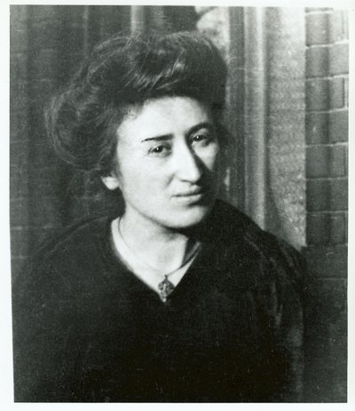 Rosa Luxemburg door Unbekannt