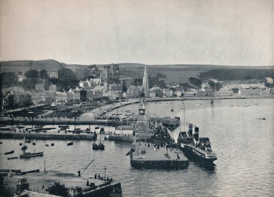 Rothesay - De Aanlegsteiger en Esplanade door Unbekannt