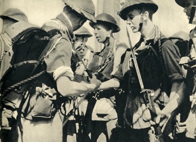 Koninklijke Mariniers voor de invasie van Sicilië, Tweede Wereldoorlog door Unbekannt